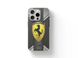 Ferrari Cover Silicone Smartphone Stile Solido Moderno